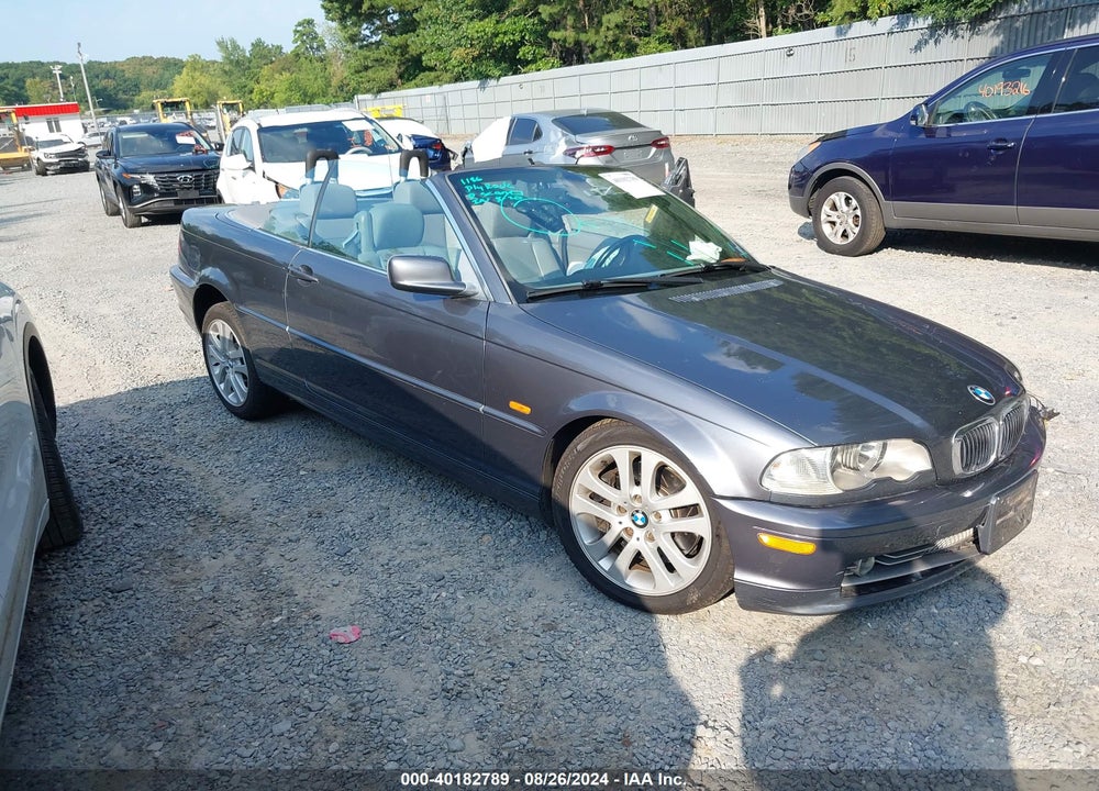 2001 BMW 330CI VIN: WBABS53441EV87321