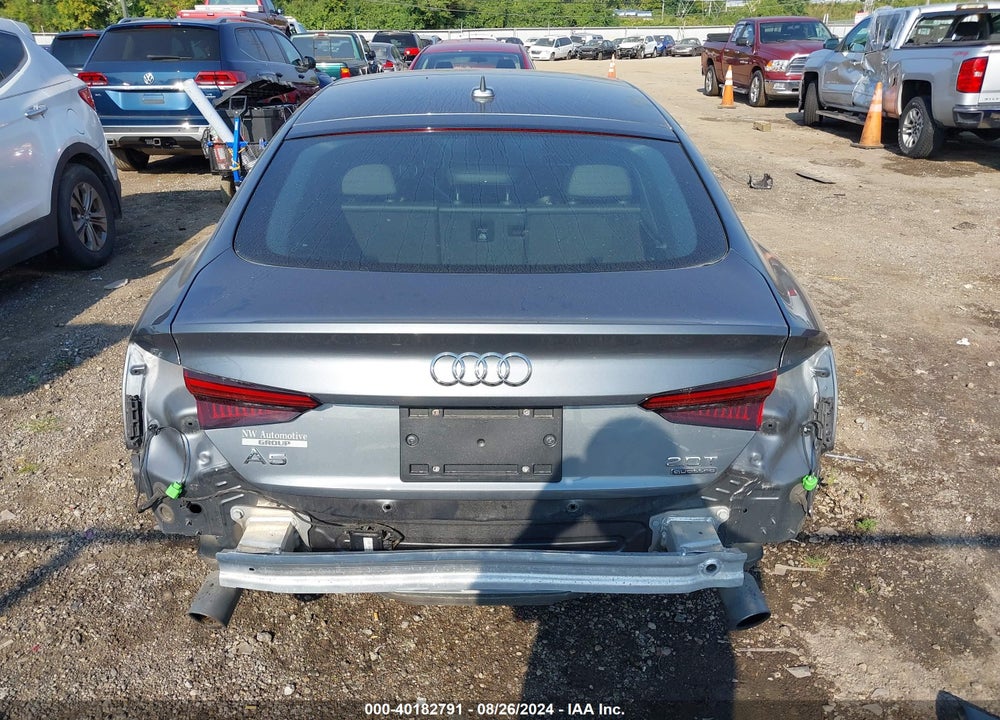 2018 AUDI A5 2.0T PREMIUM VIN: WAUENCF58JA053694