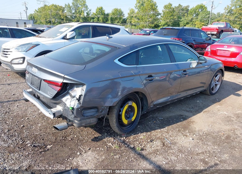 2018 AUDI A5 2.0T PREMIUM VIN: WAUENCF58JA053694