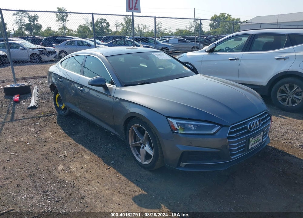 2018 AUDI A5 2.0T PREMIUM VIN: WAUENCF58JA053694