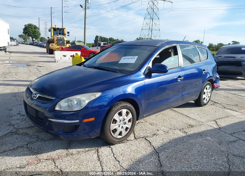 2011 HYUNDAI ELANTRA TOURING VIN: KMHDB8AE8BU106210