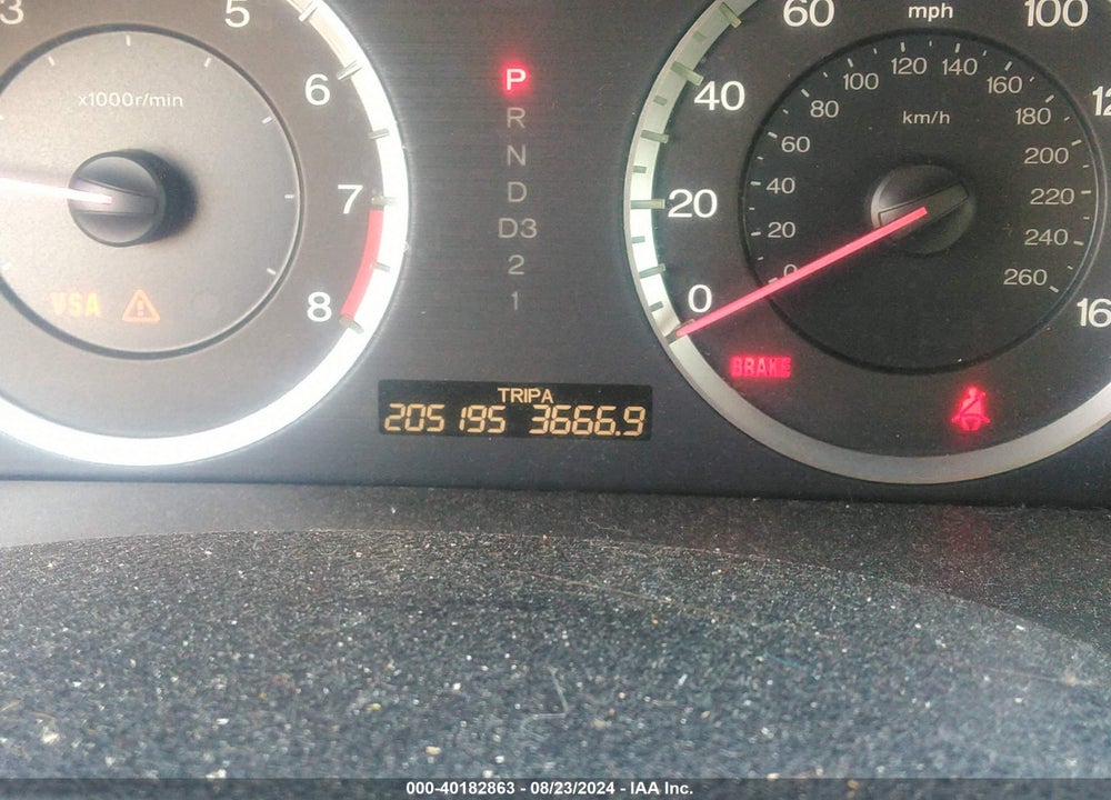 2008 HONDA ACCORD 2.4 EX-L VIN: 1HGCP26868A109197