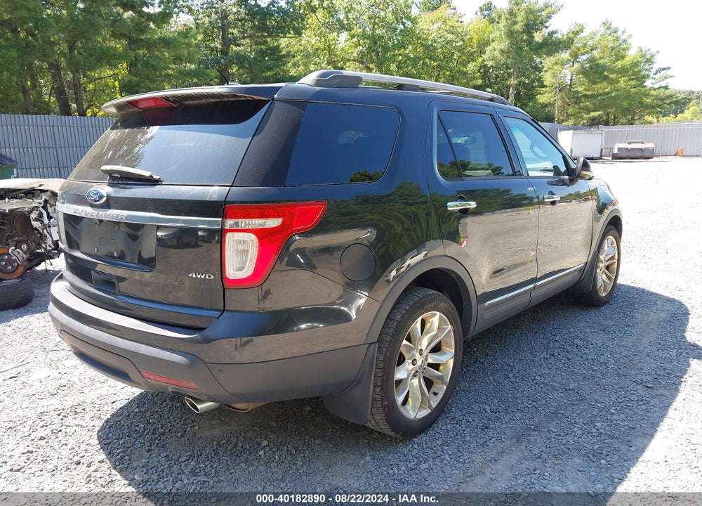 2011 FORD EXPLORER LIMITED VIN: 1FMHK8F87BGA70996