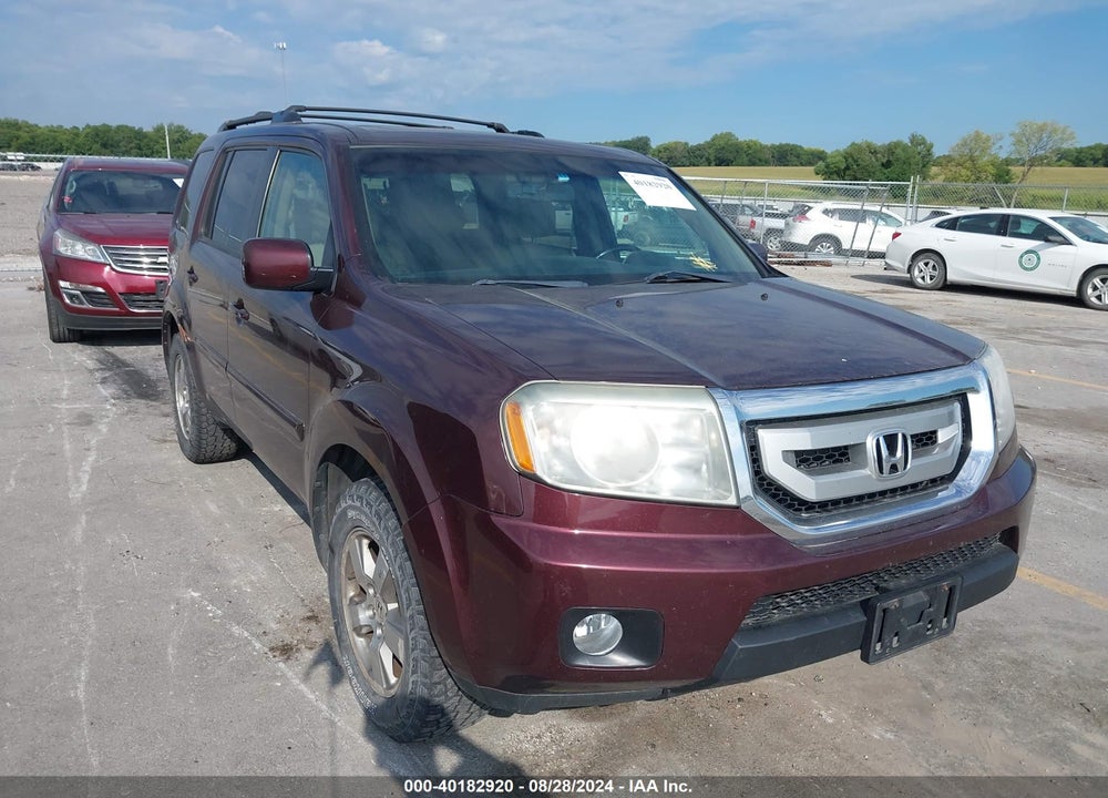 2010 HONDA PILOT EX-L VIN: 5FNYF4H54AB008484