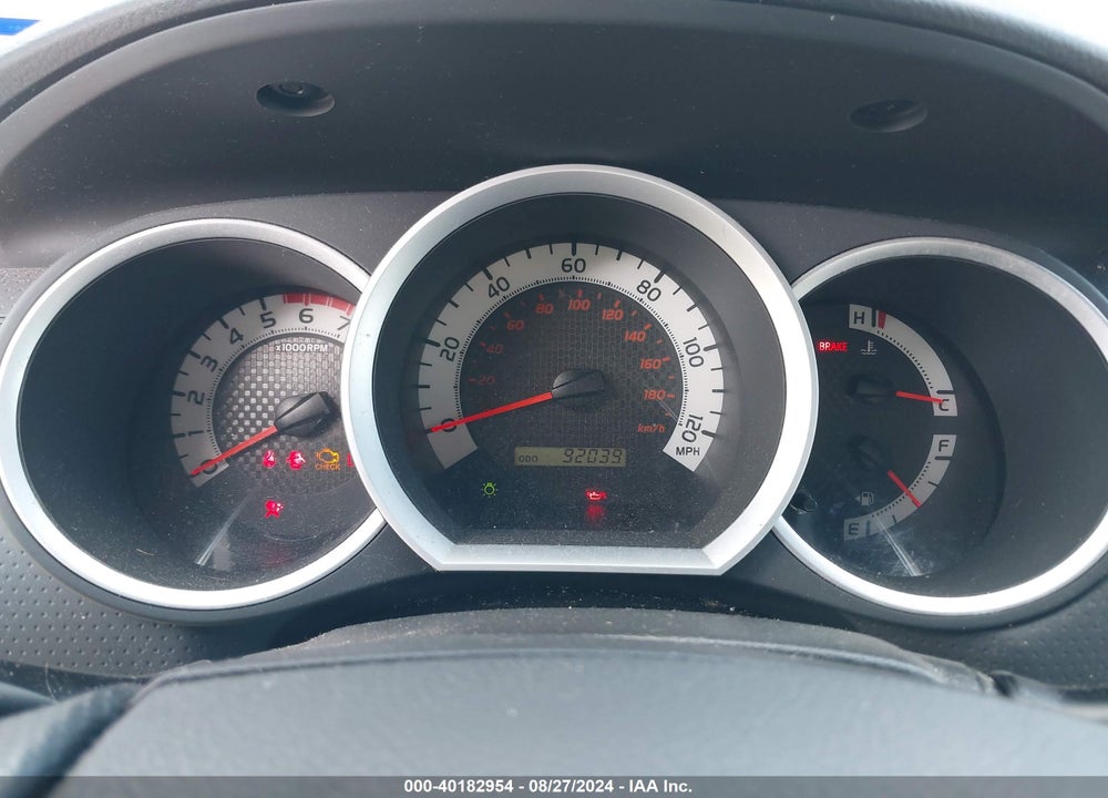 2012 TOYOTA TACOMA BASE V6 VIN: 5TFLU4EN7CX042335