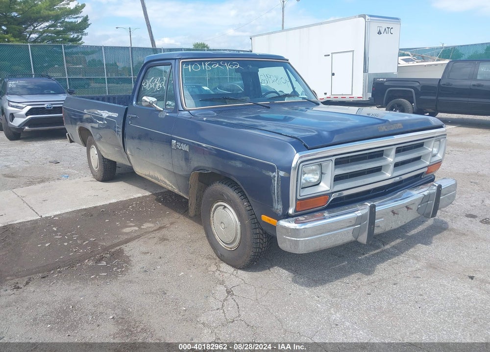 1986 DODGE D-SERIES D150 VIN: 1B7FD14HXGS109195