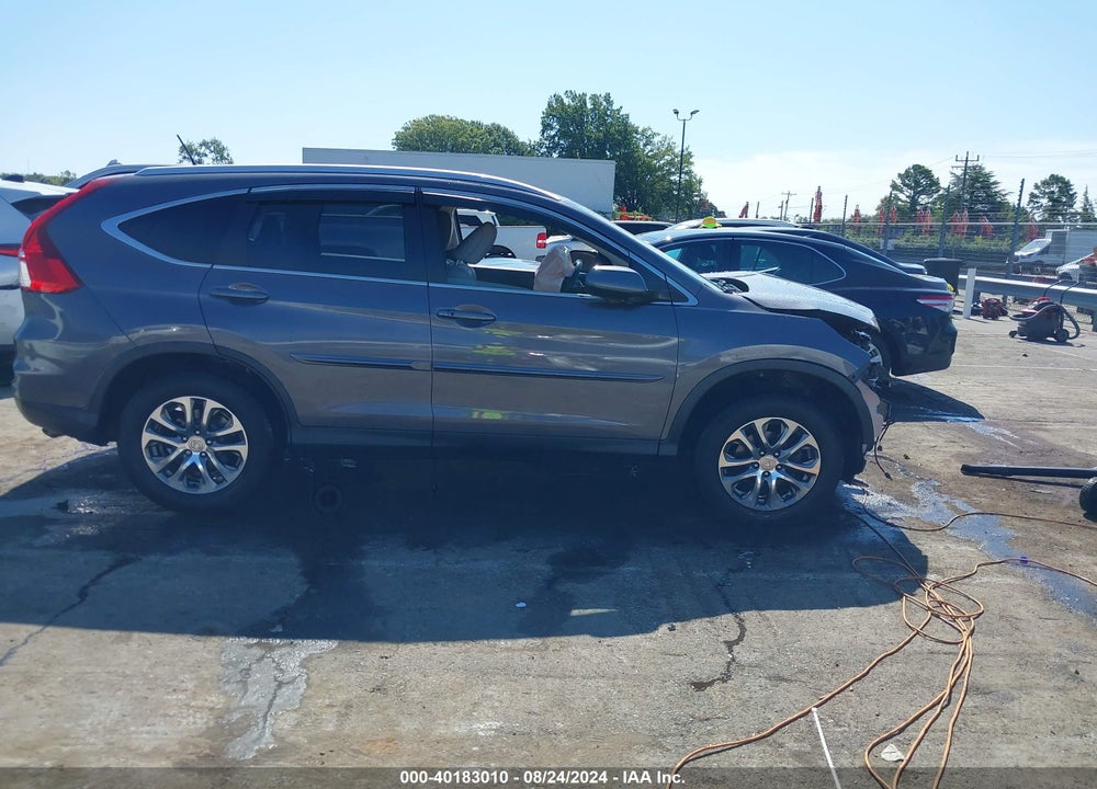 2015 HONDA CR-V EX-L VIN: 5J6RM4H70FL042173