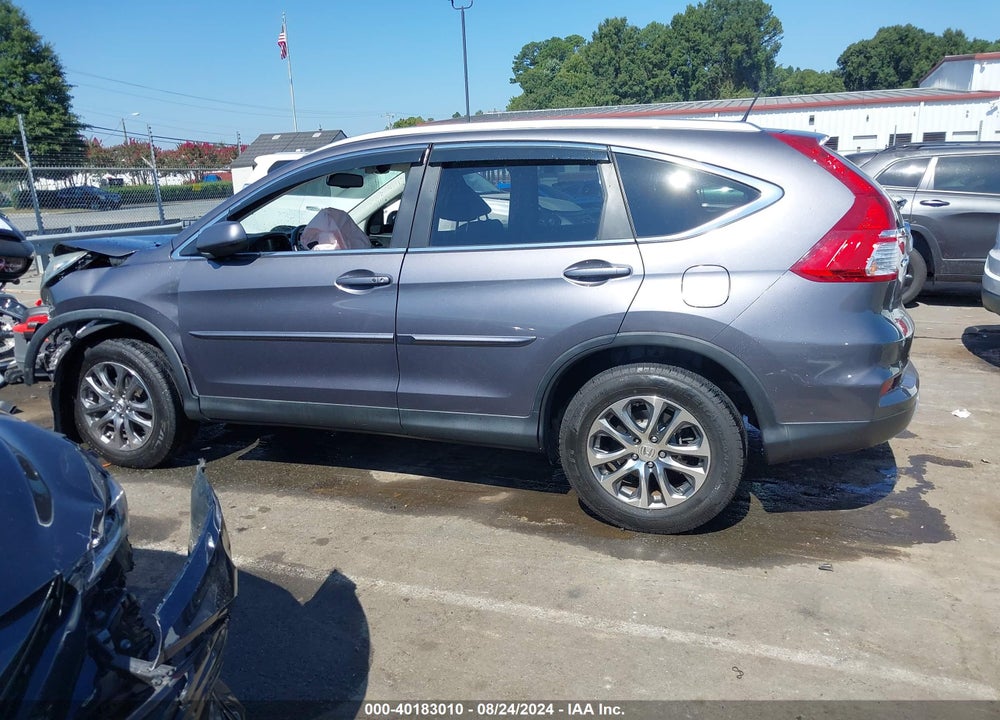 2015 HONDA CR-V EX-L VIN: 5J6RM4H70FL042173