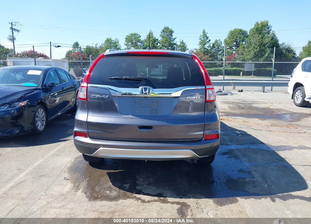 2015 HONDA CR-V EX-L VIN: 5J6RM4H70FL042173