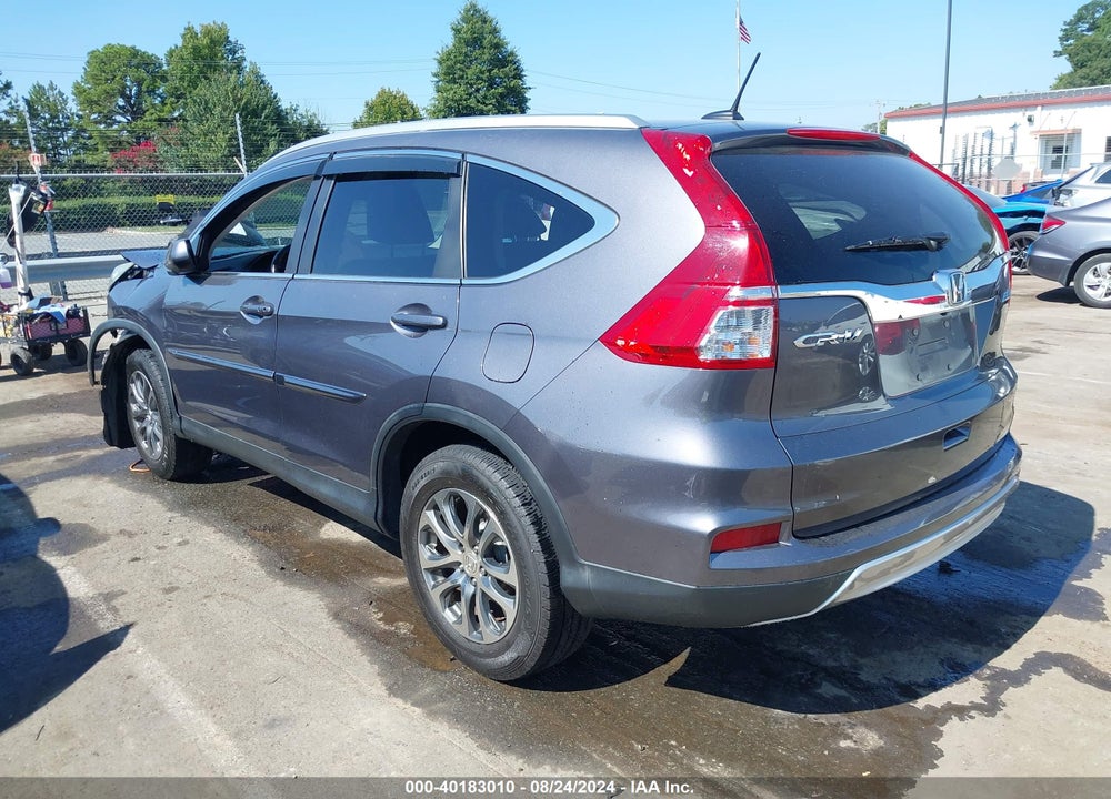 2015 HONDA CR-V EX-L VIN: 5J6RM4H70FL042173