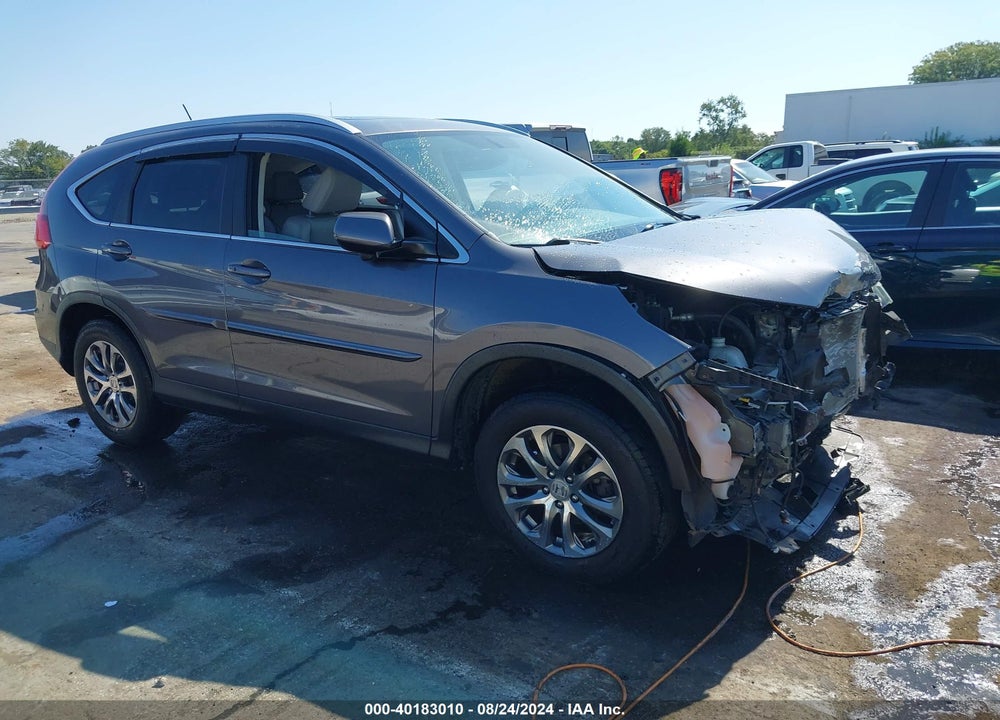 2015 HONDA CR-V EX-L VIN: 5J6RM4H70FL042173