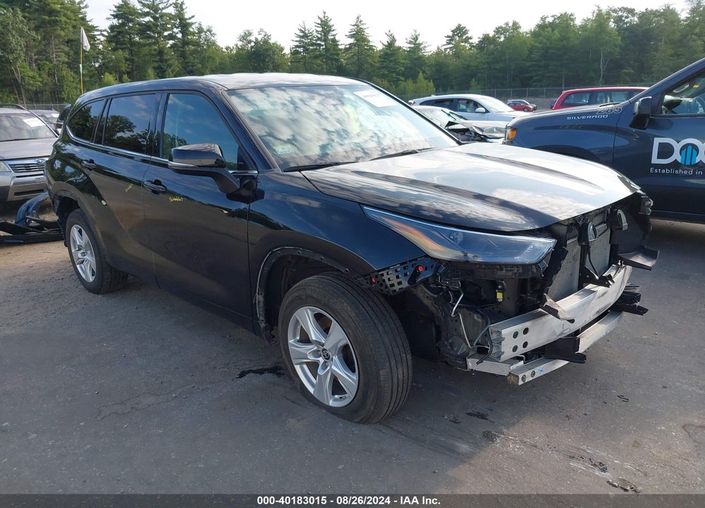 2022 TOYOTA HIGHLANDER LE VIN: 5TDBZRBH0NS222693