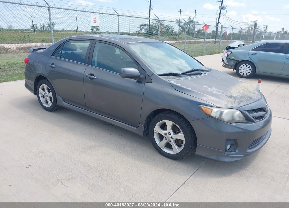 2011 TOYOTA COROLLA S VIN: 2T1BU4EE5BC716765