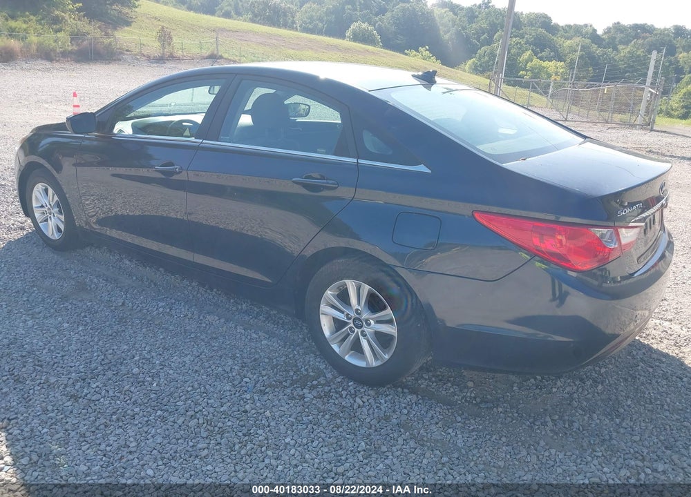 2013 HYUNDAI SONATA GLS VIN: 5NPEB4AC2DH691962