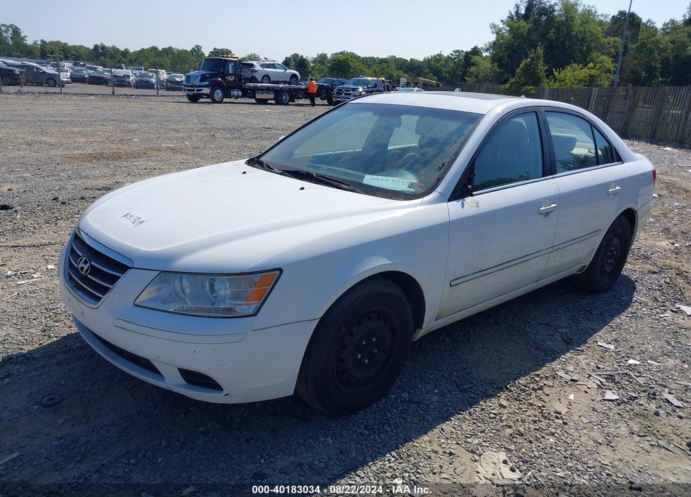 2009 HYUNDAI SONATA GLS VIN: 5NPET46C49H446187