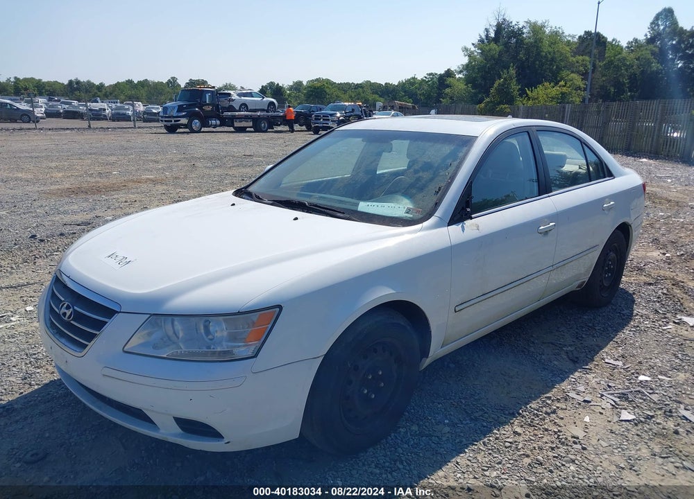 2009 HYUNDAI SONATA GLS VIN: 5NPET46C49H446187