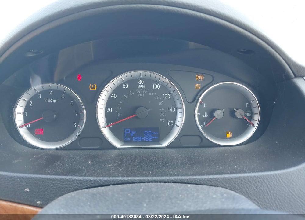 2009 HYUNDAI SONATA GLS VIN: 5NPET46C49H446187