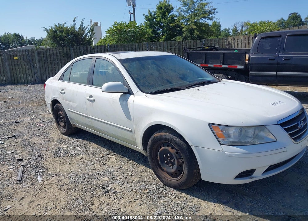 2009 HYUNDAI SONATA GLS VIN: 5NPET46C49H446187