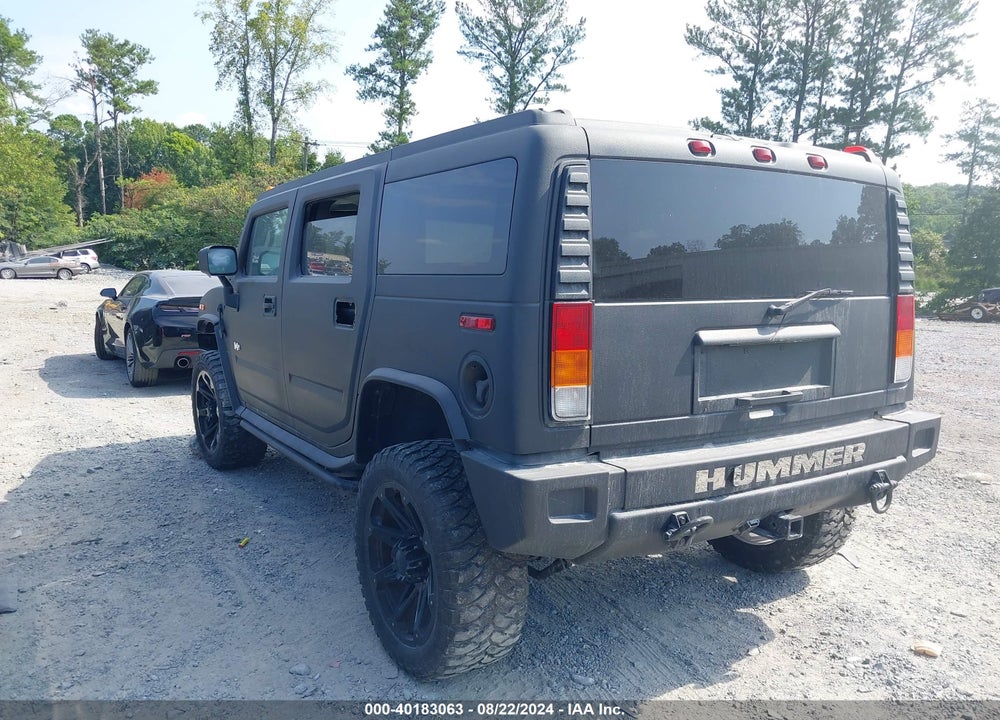 2003 HUMMER H2 VIN: 5GRGN23U53H106961