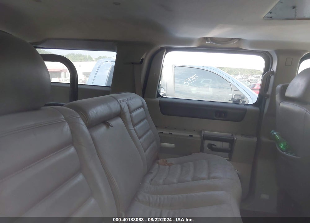 2003 HUMMER H2 VIN: 5GRGN23U53H106961