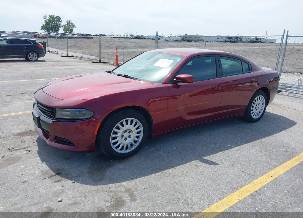 2019 DODGE CHARGER POLICE AWD VIN: 2C3CDXKTXKH755337