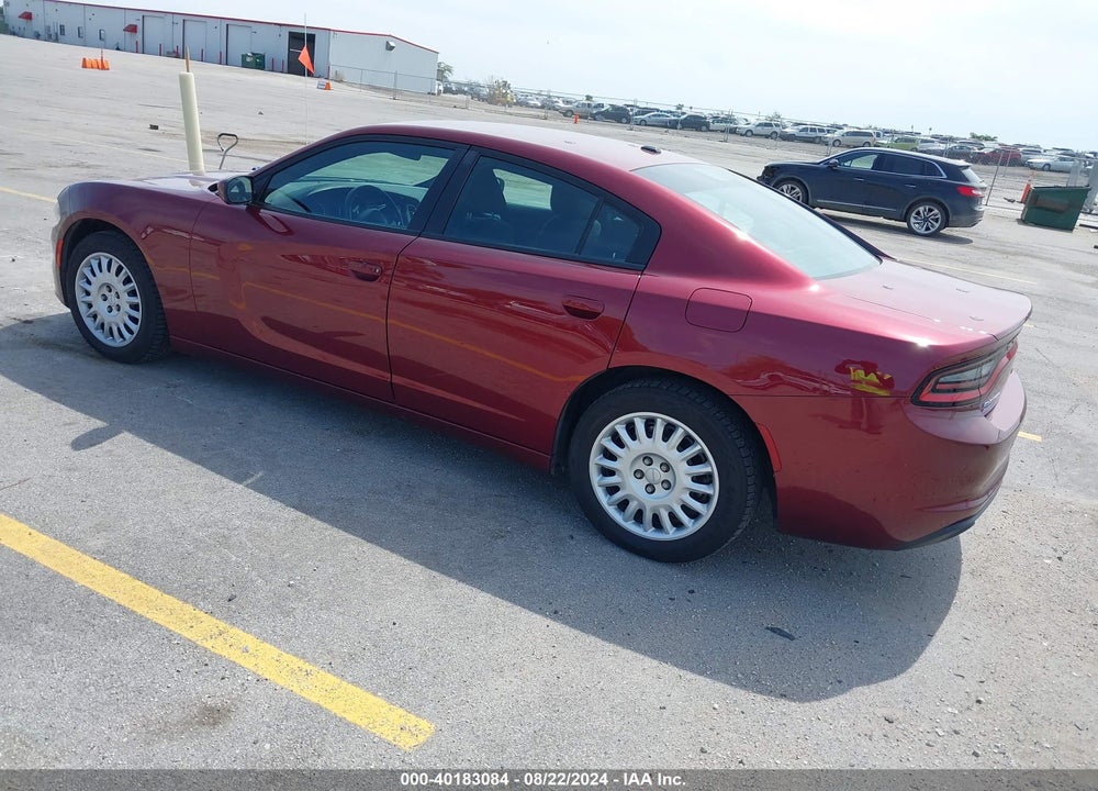 2019 DODGE CHARGER POLICE AWD VIN: 2C3CDXKTXKH755337