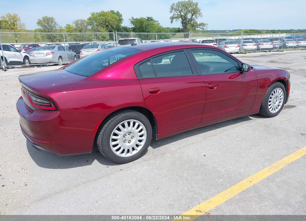 2019 DODGE CHARGER POLICE AWD VIN: 2C3CDXKTXKH755337