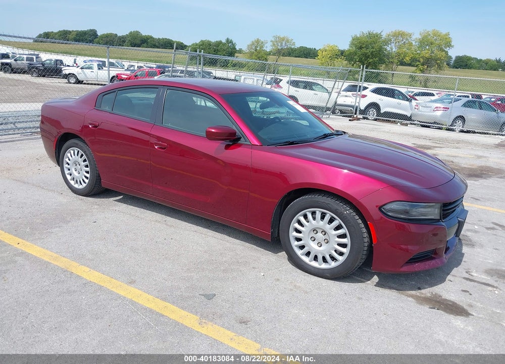 2019 DODGE CHARGER POLICE AWD VIN: 2C3CDXKTXKH755337