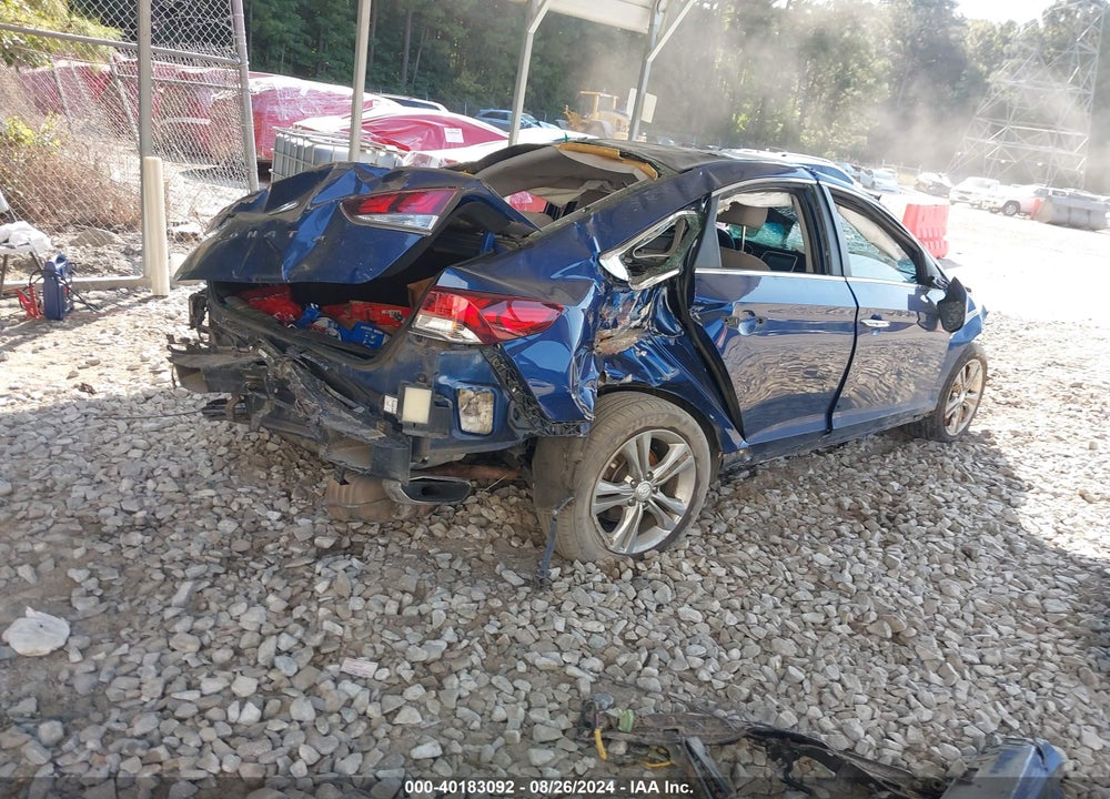2018 HYUNDAI SONATA SEL VIN: 5NPE34AF0JH618494