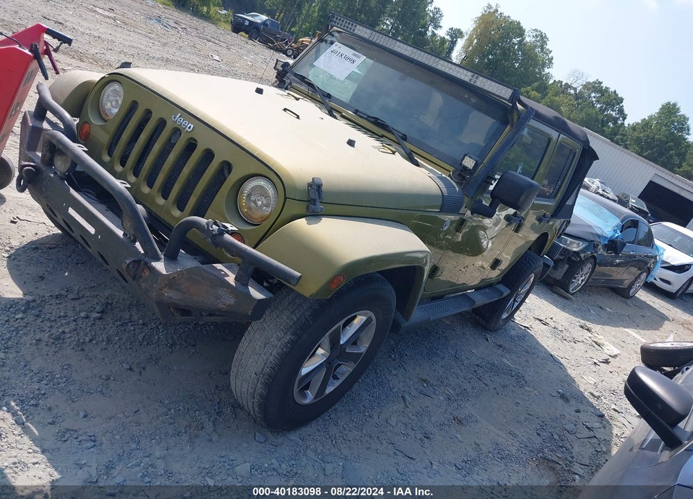 2008 JEEP WRANGLER UNLIMITED SAHARA VIN: 1J8GA59148L571756