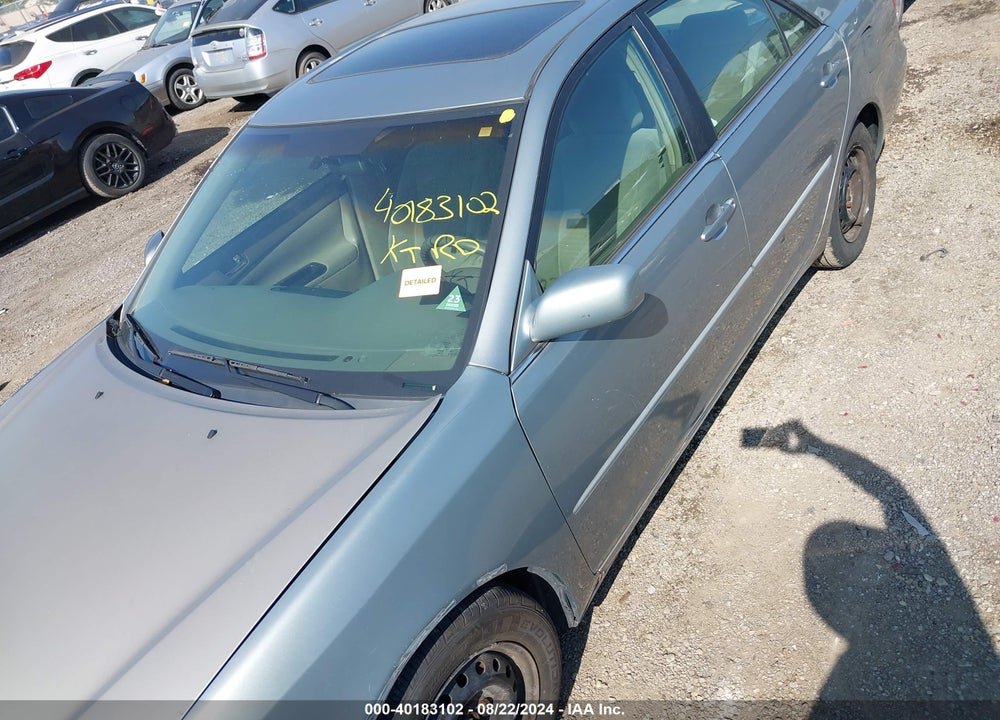 2005 TOYOTA CAMRY LE VIN: 4T1BE32K85U605941