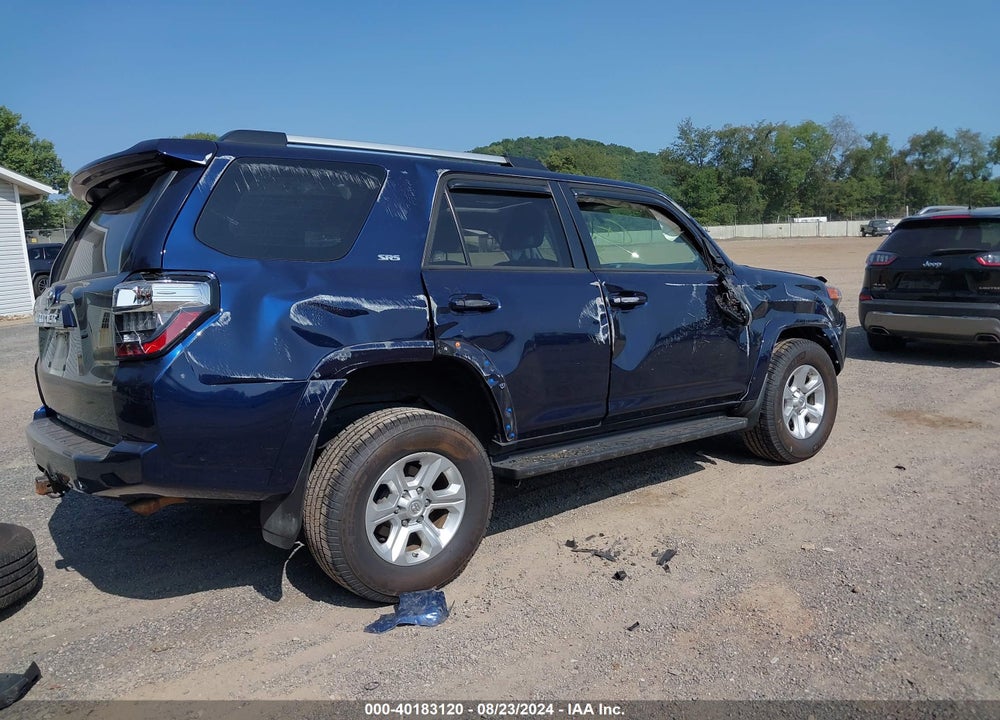 2019 TOYOTA 4RUNNER VIN: JTEBU5JR3K5694689