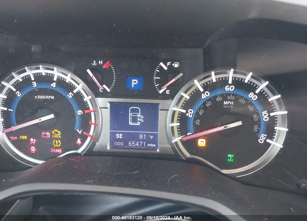 2019 TOYOTA 4RUNNER VIN: JTEBU5JR3K5694689