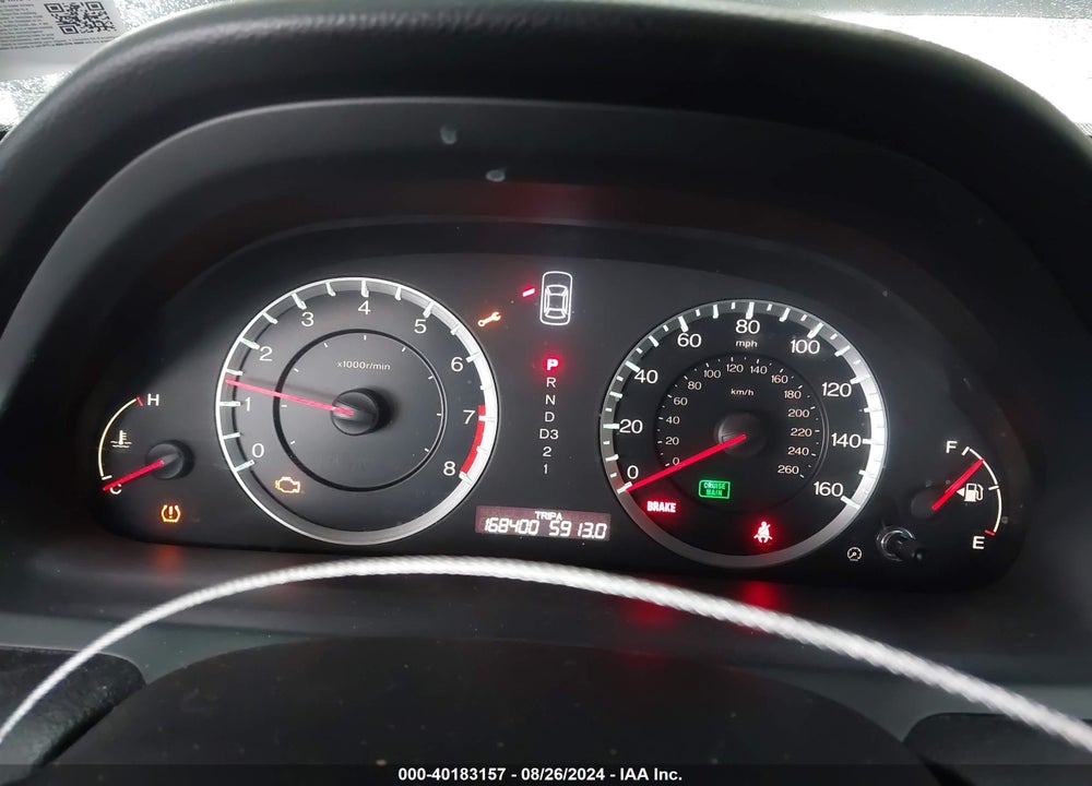 2010 HONDA ACCORD 2.4 LX VIN: 1HGCP2F3XAA169591