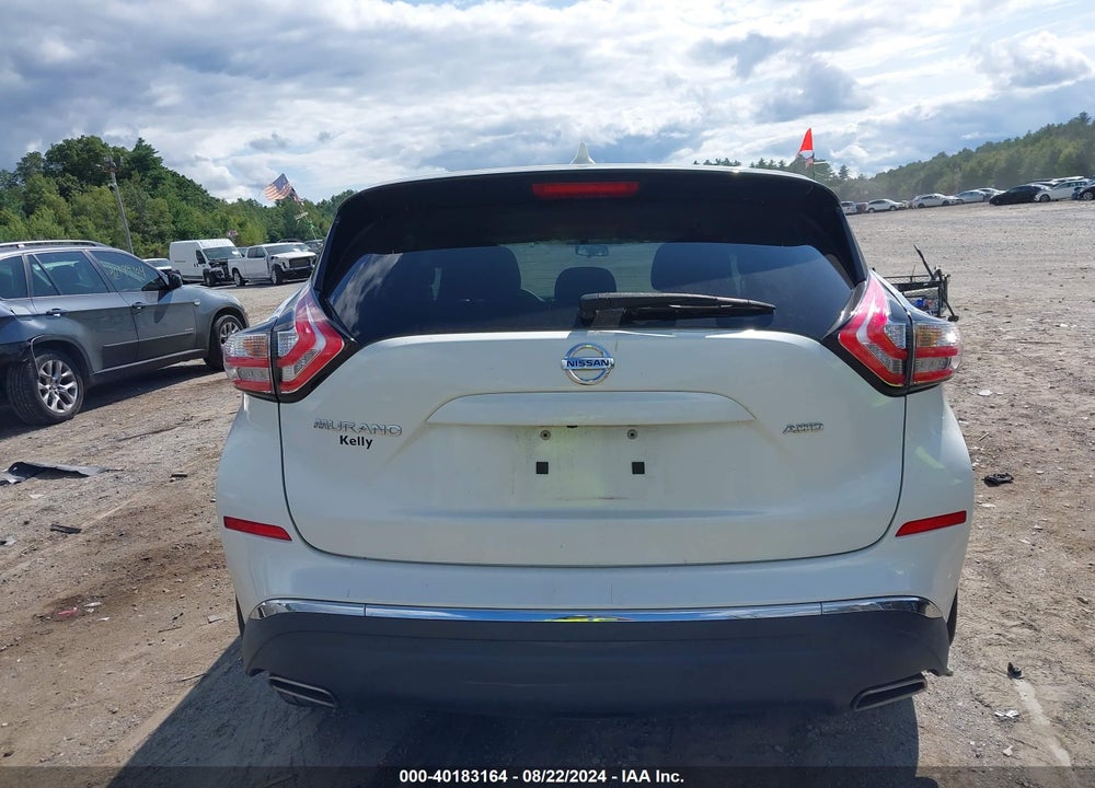 2016 NISSAN MURANO S VIN: 5N1AZ2MH0GN151824