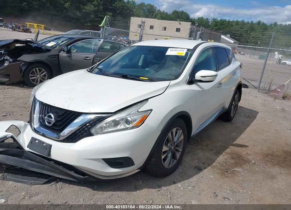 2016 NISSAN MURANO S VIN: 5N1AZ2MH0GN151824