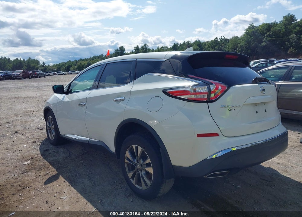 2016 NISSAN MURANO S VIN: 5N1AZ2MH0GN151824