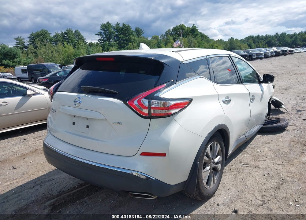 2016 NISSAN MURANO S VIN: 5N1AZ2MH0GN151824