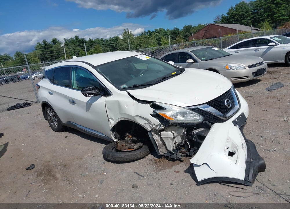2016 NISSAN MURANO S VIN: 5N1AZ2MH0GN151824