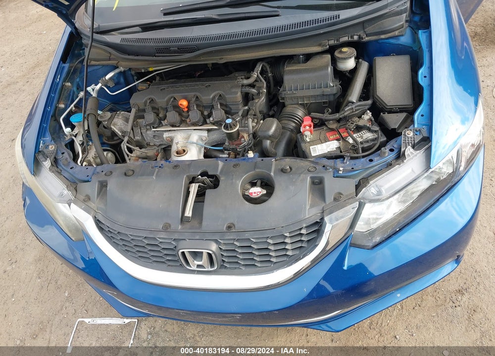 2013 HONDA CIVIC LX VIN: 19XFB2F51DE290300