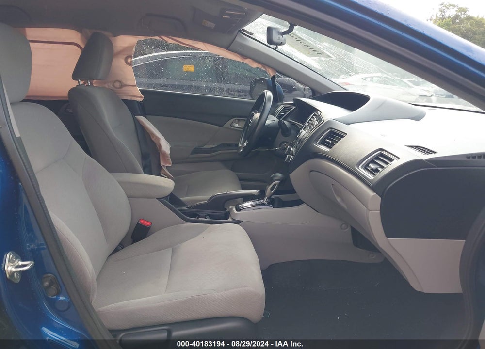 2013 HONDA CIVIC LX VIN: 19XFB2F51DE290300