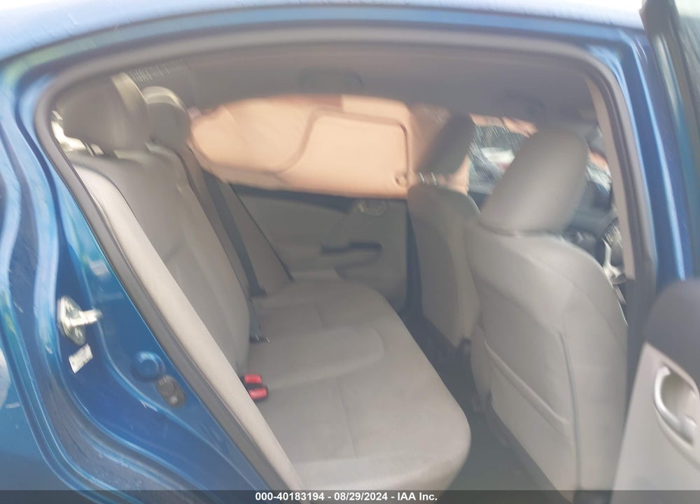 2013 HONDA CIVIC LX VIN: 19XFB2F51DE290300