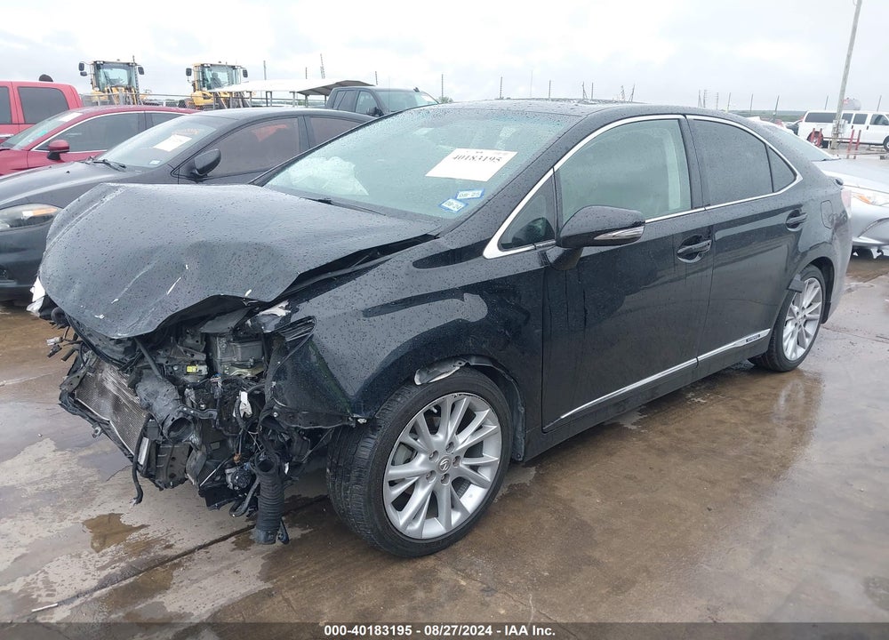 2010 LEXUS HS 250H PREMIUM VIN: JTHBB1BA9A2008343