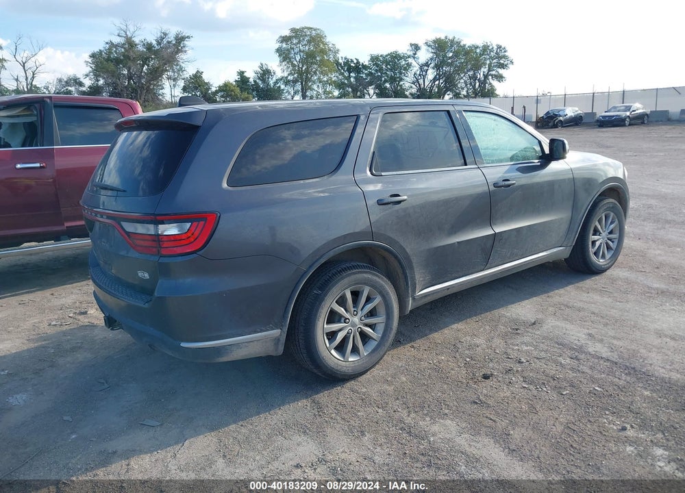 2017 DODGE DURANGO SXT AWD VIN: 1C4RDJAG6HC783137