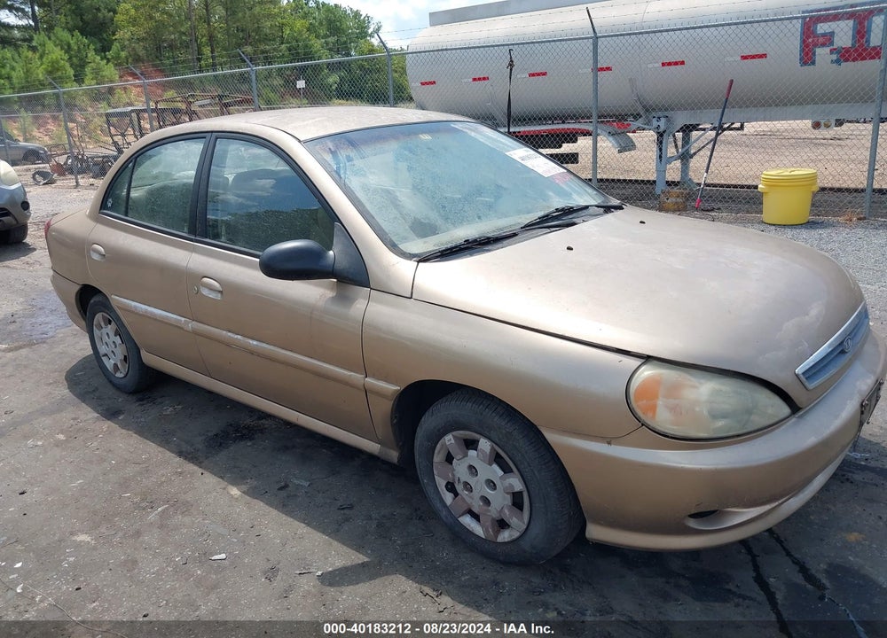 2001 KIA RIO VIN: KNADC123916522174