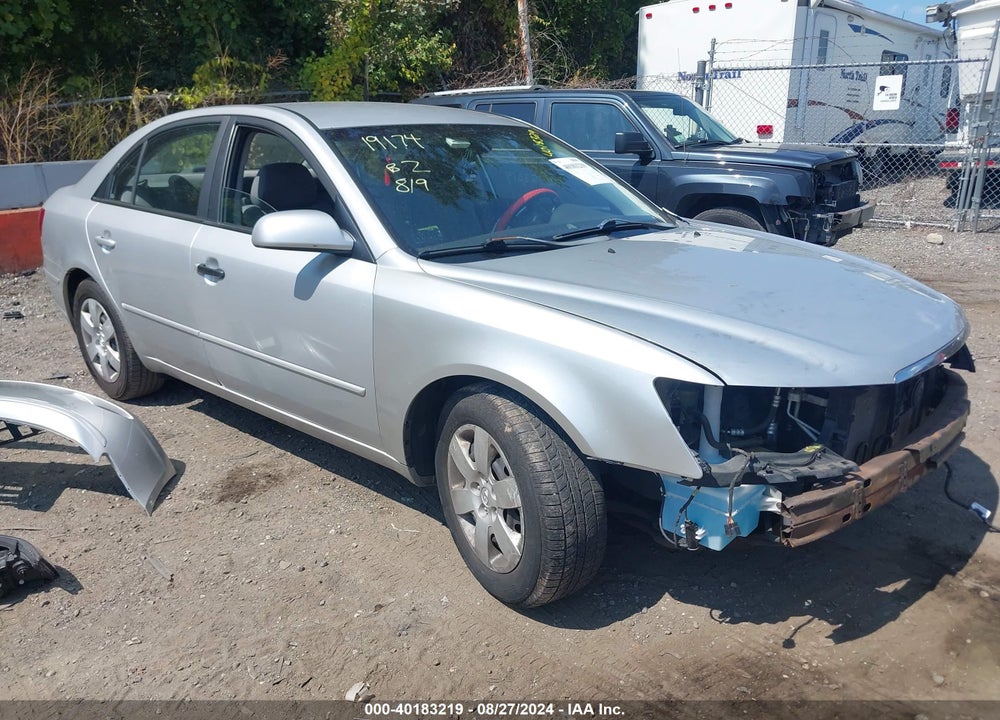 2009 HYUNDAI SONATA GLS VIN: 5NPET46C99H536967