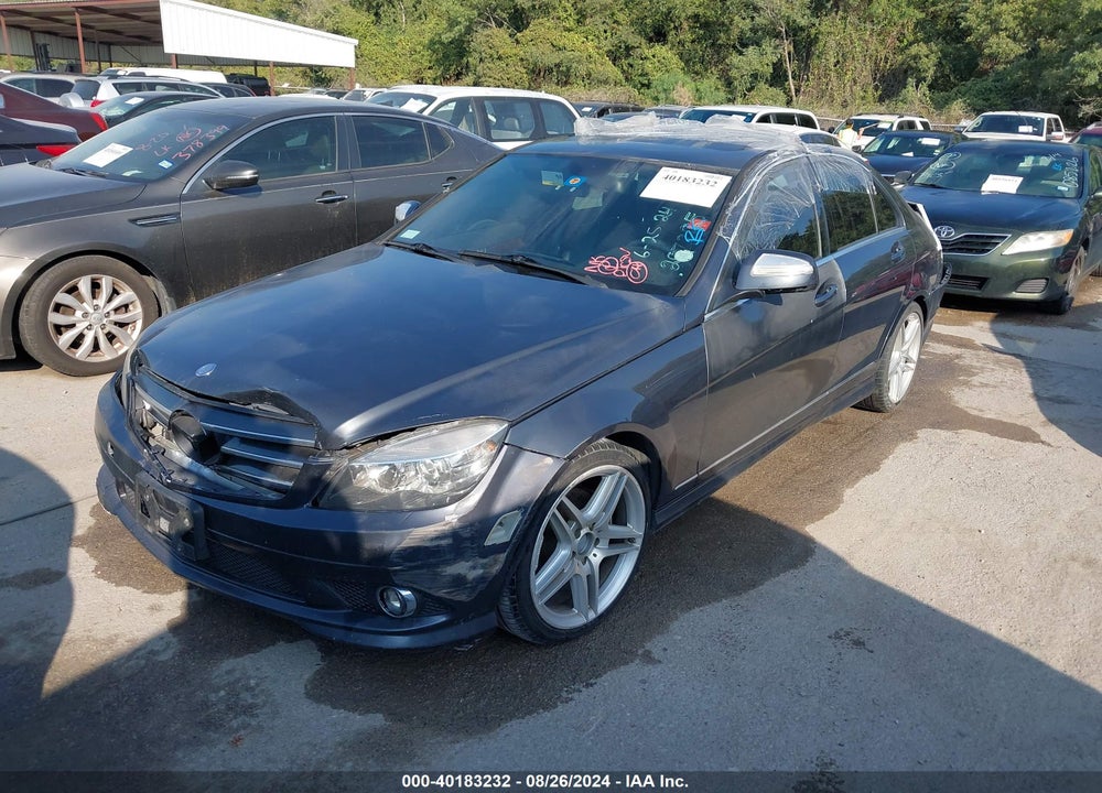 2009 MERCEDES-BENZ C 300 LUXURY/SPORT VIN: WDDGF54XX9F207285