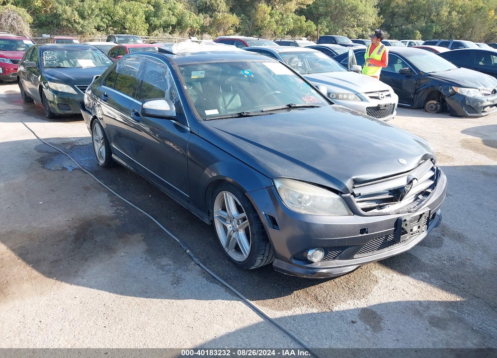 2009 MERCEDES-BENZ C 300 LUXURY/SPORT VIN: WDDGF54XX9F207285