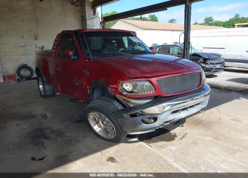 2002 FORD F-150 LARIAT/XL/XLT VIN: 1FTRX08L52KA81649