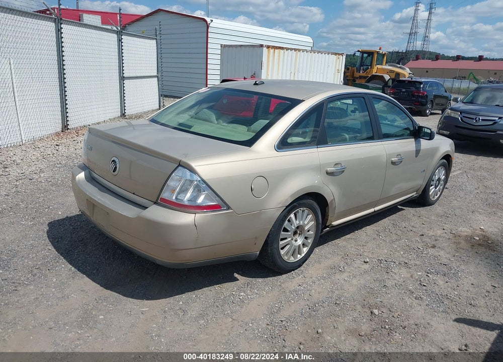 2008 MERCURY SABLE VIN: 1MEHM40W68G617021